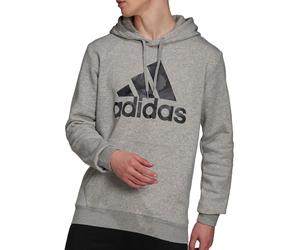 adidas Sportswear Essentials Camo Felpe con cappuccio S Grigio