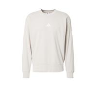 Felpa adidas Essentials Feelcozy French Terry beige chiaro bianco - S
