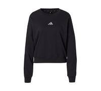 adidas Donna Essentials 3-Stripes French Terry Sweatshirt, Black/White, M