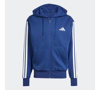 ADIDAS SPORTSWEAR Giacca di felpa sportiva blu / bianco Uomo ADIDAS SPORTSWEAR SxTaglie normali blu / bianco