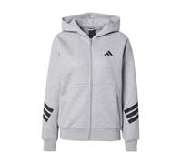 Adidas Future Icons 3 Stripes Full Zip Sweatshirt Grigio S Donna