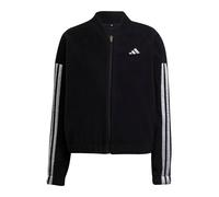 ADIDAS SPORTSWEAR Giacca di felpa sportiva nero / bianco Donna ADIDAS SPORTSWEAR XL nero / bianco