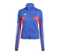 ADIDAS SPORTSWEAR Giacca per l'allenamento 'TIRO' blu / rosso / bianco Donna ADIDAS SPORTSWEAR M blu / rosso / bianco