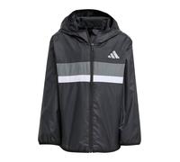 ADIDAS SPORTSWEAR Giacca sportiva 'Tiberio' grigio / nero / bianco Bambini ADIDAS SPORTSWEAR 110 grigio / nero / bianco