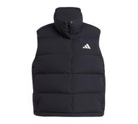ADIDAS SPORTSWEAR Gilet sportivo 'HELIONIC' nero / bianco Donna ADIDAS SPORTSWEAR XXXL-4XL nero / bianco