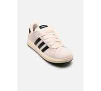 adidas Unisex - Bambini e Ragazzi Grand Court 00S Kids Shoes, Wonder White/Core Black/Cloud White, 34 EU