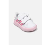 Scarpe adidas Grand Court 2.0 bianco puro rosa chiaro neonati - 27