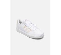 Scarpe da basket stringate per bambini adidas Grand Court Blanc 38