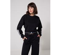 Adidas Felpa Hyperglam 3 Stripes Cropped Crewneck