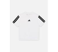 adidas Unisex - Bambini Essentials 3 Stripes T-Shirt, White/Black, 15-16 Years