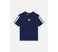 adidas sportswear - J 3S TEE 160 Blu - Abbigliamento 7 - 8A Blu