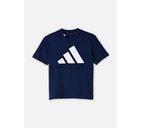 adidas sportswear - J BL TEE 160 Blu - Abbigliamento 11A - 12A Blu