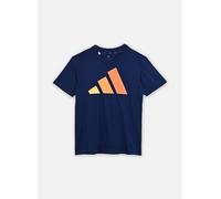 adidas sportswear - J BL TEE 160 Blu - Abbigliamento 11A - 12A Blu