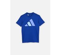 adidas sportswear - J BL TEE 160 Blu - Abbigliamento 9A - 10A Blu