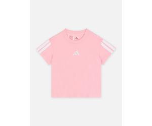 adidas sportswear - JG 3S TEE 160 Rosa - Abbigliamento 11A - 12A Rosa