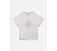 Adidas Winter Short Sleeve T-shirt Bianco 7-8 Years Ragazza