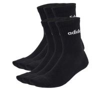adidas Sportswear Linear Crew Cushioned 6 Pair Socks Calze S Nero