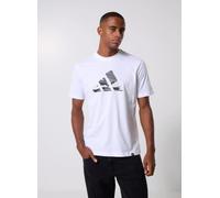 adidas sportswear - M CAMO LOGO T Bianco - Abbigliamento XS Bianco