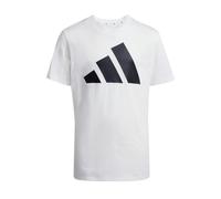 adidas - Kid's Bold Tee 160 - T-shirt 128 bianco/grigio