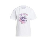 ADIDAS SPORTSWEAR Maglia funzionale 'FLORAL' grigio chiaro / lilla / malva / bianco Donna ADIDAS SPORTSWEAR XS-S grigio chiaro / lilla / malva / bianco