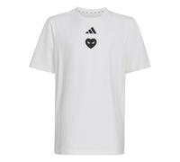 adidas Unisex - Bambini e Ragazzi Marvel Spider-Man Graphics Shirt, White/Black, 15-16 Years