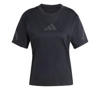 ADIDAS SPORTSWEAR Maglia funzionale 'Z.N.E.' grigio / nero Donna ADIDAS SPORTSWEAR XL-XXL