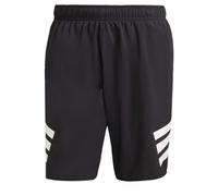 ADIDAS SPORTSWEAR Pantaloncini da bagno '3-Stripes 8-Inch' nero / bianco Uomo ADIDAS SPORTSWEAR XXXL