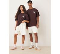 adidas - Sportswear - Pantaloncini in tessuto a nido d'ape bianchi-Bianco XL