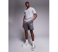 Shorts ALL SZN in French Terry lavato, lunghezza 20 cm Black S