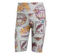 ADIDAS SPORTSWEAR Pantaloni sportivi 'Adidas X Farm' marrone scuro / giallo oro / grigio chiaro / lavanda, Taglia XXXL-4XL