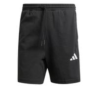 adidas Uomo Essential Three Stripes Single Jersey Short 7IN, Black/White, M