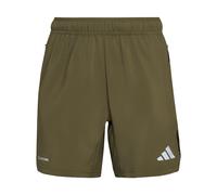 adidas Unisex - Bambini e Ragazzi Tech Apparel Shorts, Olive Strata/Black/Reflective Silver, 15-16 Years