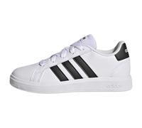adidas Unisex - Bambini e ragazzi Grand Court Lifestyle Tennis Lace-Up Shoes, Cloud White Core Black Core Black, 36 EU