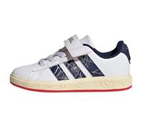 adidas Unisex - Bambini e Ragazzi Marvel Spider-Man Grand Court Kids Shoes, Ftwr White/Dark Blue/Warm Vanilla, 36 EU