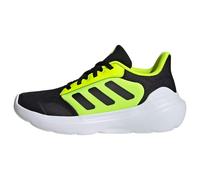 adidas TENSAUR Run 3.0 Shoes Junior, Scarpe da Corsa Unisex-Bambini, Core Black/Core Black/Lucid Lemon, 36 2/3 EU