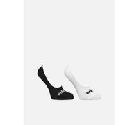 adidas Unisex - Adulto Thin Linear Ballerina Socks 2 Pairs, White/Black, 8.5-10