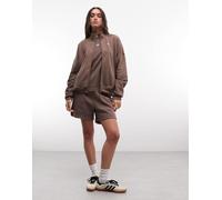 adidas Sportswear track top a tre strisce Studios marrone 2XS