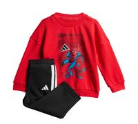 ADIDAS SPORTSWEAR Tuta da jogging rosso / nero / bianco Bambini ADIDAS SPORTSWEAR 104 rosso / nero / bianco