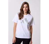 adidas sportswear - W C HOL MET T Bianco - Abbigliamento M Bianco