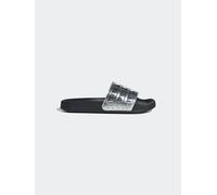 ADIDAS SPORTSWEAR Zoccoletto 'Adilette' nero / argento Uomo ADIDAS SPORTSWEAR 43-43,5 nero / argento