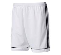 Adidas Squad 17, Pantaloncini Uomo, Bianca (White/Black), XL (Talla produttore: XL)