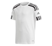 Adidas Squad 21 JSY Y, T-Shirt Bambino, White/Black, 7-8Y