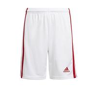 adidas SQUAD 21 SHO Y, Pantaloncini da tennis ragazzi, white/team power red, 910A