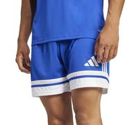adidas Squad 25 - pantaloncini calcio - uomo S Blue/White man Recycled Polyester,Aeroready