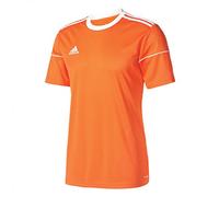 Adidas, Squadra 17, Maglia Maniche Corte, Arancione/Bianco., S, Uomo