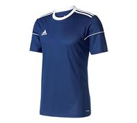 Adidas Squadra 17, Maglietta da Calcio Uomo, Blu (Dark Blue/White), Small