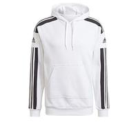 adidas Squadra 21 Hooded Track Top Felpa con cappuccio, White, L Uomo