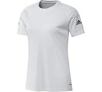 adidas Squadra 21 Jersey, T-Shirt Donna, White/White/Black, XS
