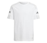 adidas Squadra 21, Maglia Maniche Corte Unisex-Bambini, Bianco/Bianco/Nero, 910A