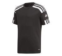 adidas Squadra 21 Short Sleeve Jersey T-shirt, Black/White, 6 anni Unisex - Bambini e ragazzi